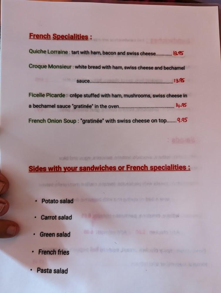 Mon Reve Menu image 3