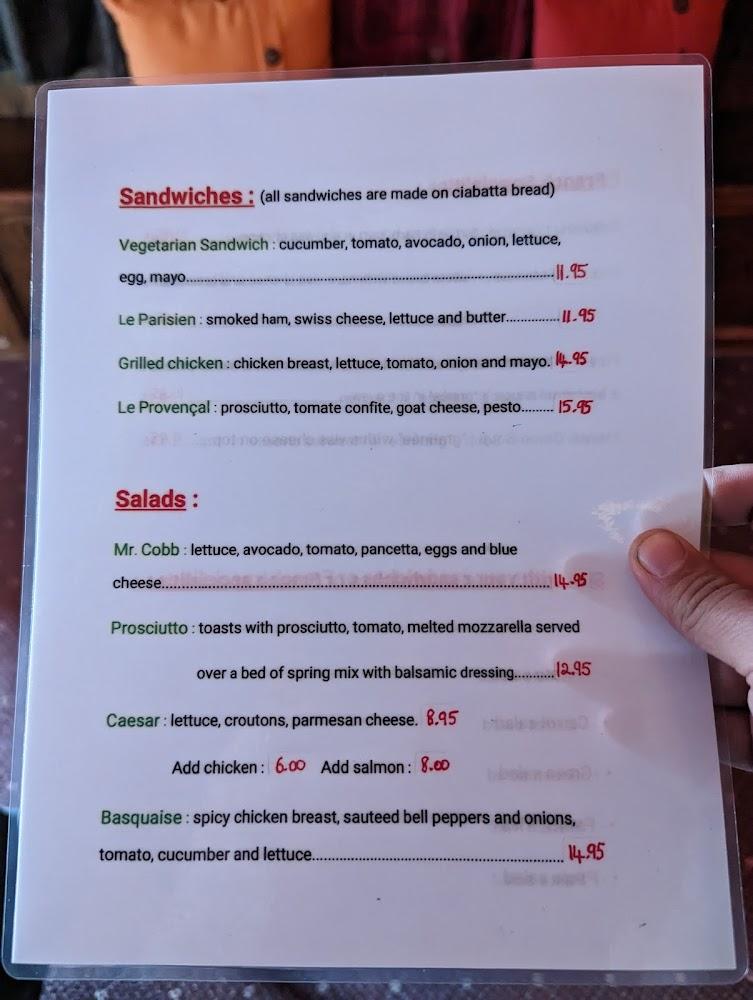 Mon Reve Menu image 4